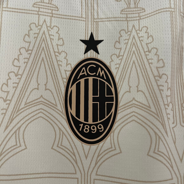 AC Milan 2023-2024 Fourth Kit Beige