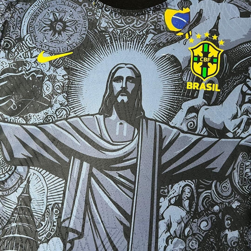 24/25 Brazil Black Jesus Edition