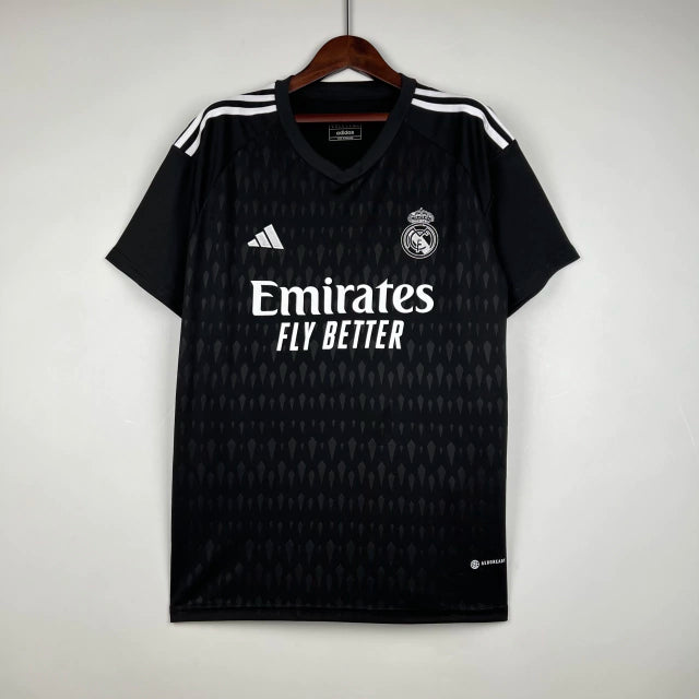 Real Madrid Goalkeeper Black Jersey